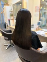アンサ 長岡天神店(ANSA)&nbsp;髪質改善ストレート/黒髪艶ロング/資生堂髪質改善トリートメント