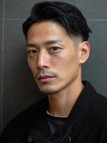 ホーミーズ 横須賀中央店(homies)&nbsp;七三分け アップバング 眉毛カット ビジネスヘア 30代 バーバー