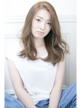 ヘアーアンドファッションシオミエイチ (hair＆fashion shiomi H) [shiomi H]　ナチュラルリバースミックスヘア