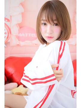 マーリャヘアー(mallia hair) 耳かけかわいい小顔ボブ☆mallia-hair! 塚本敦司