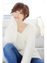 髪化粧 トラスト(trust) ラフな大人のショートスタイル