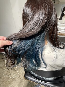 ザ オーダー(THE ORDER) ブルーグリーンのインナーカラー