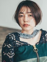 フォト 新宿(foto)&nbsp;グレーベージュ前髪パーマレイヤーカットダブルカラー髪質改善