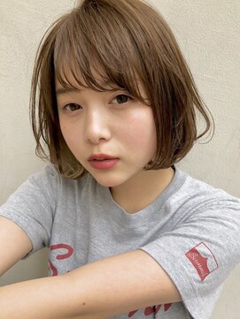 ディアローグ 瑞江南口店 甘辛ボブイメチェンフォギーベージュ