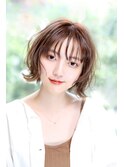 【Aere池袋】☆大人可愛い×インナーカラー×ゆるふわボブ☆小林