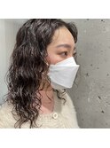ロング×ウェーブパーマ