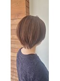 ナチュラルショートボブ