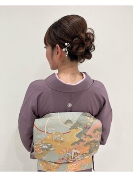 プティクローシェ バイ クオーレ(petite cloche by CUORE) 訪問着着付け＋ヘアセット