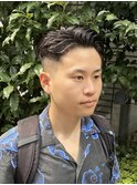 新宿 上野 中目黒バーバー フェード風刈り上げ