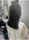 天神 大名 グレージュ 切りっぱなし