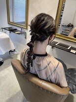 ラボ(LABO)&nbsp;編みおろし風アレンジ