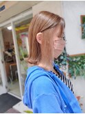 インナーカラー/グレージュ