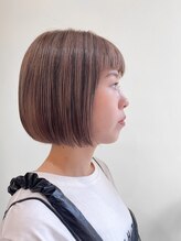 ヘアー カーム 武蔵小杉店(HAIR CALM) 乾かすだけでまとまる『大人オシャレな切っぱなしボブ !