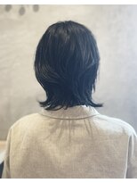 エッジ ヘア メイク(edge hair +make)&nbsp;ウルフ/モード/パーマ