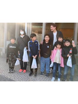 お子様の預け先が見つからなくて美容室に行けないって悩まずに連れてきてください☆