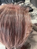 アローズ 荒尾店(arose)&nbsp;白髪ぼかしピンク系カラー！40代50代