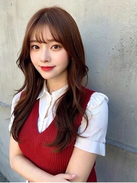 サン 大阪梅田(SUNC) [韓国/レイヤーカット/ワンホンヘア/顔まわりカット/カラー】