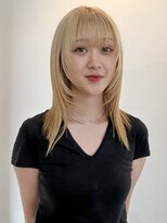 サクラ オモテサンドウ(SAKURA)&nbsp;ブロンドベージュ/ダブルカラー/ブリーチカラー