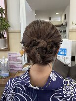 コアフィールフィス(COIFFURE fils)&nbsp;新規お得クーポンあり【見附　今町】浴衣ヘアスタイル