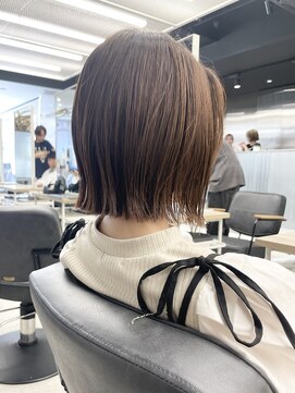 ゼスト 八王子店(ZEST) 頭を小さく見せる小顔カット【栗原勇介】