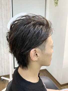 ブレス ヘアアンドスパ 湘南台(bless hair spa) ウルフ風メンズスタイル