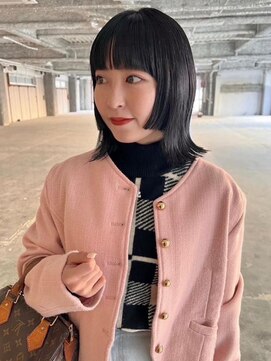 カシェ ホリエ(CACHE HORIE) 前髪/姫カット/ガーリースタイル