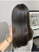 ツヤ髪＿暗髪＿ミディアム