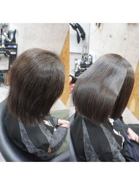 ヘアテリア リュウ 大塚(hair teria ryu) 縮毛矯正/髪質改善/艶髪ストレート/艶カラー