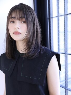 ジェーンバイボヌール(Jane by Bonheur) 茨木/顔まわりレイヤーでまとまり&軽さのあるミディアムヘア