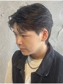 メンズジェントルショートフェザーパーマニュアンス群馬高崎眉毛