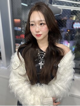 ユーフォリア 渋谷グランデ(Euphoria SHIBUYA GRANDE) 韓国くびれヘア！赤み消しブラウン