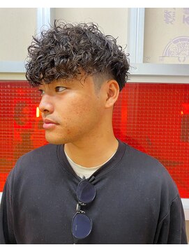 メリケンバーバーショップ トーキョー(MERICAN BARBERSHOP TYO) メンズカットアップバングスパイキーショート（ヌマタユウト）39