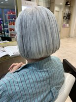 アッシュ 仙川店(Ash)&nbsp;50代60代70代80代ナチュラルボブグレイヘアボリューム絶壁補正