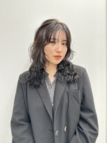 エアー 横浜(AIR) 【寺本】オリーブグレージュ/カジュアルパーマ