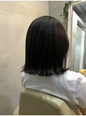 ロングからスタイルチェンジ×切りっぱなしボブ★