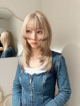 モニカ 栄店(MONIQA) 裾カラー