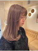 ミルクティーベージュダブルカラーケアブリーチ名古屋/名駅