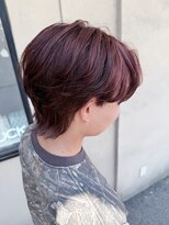 オールバイオー(Owl by oOo)&nbsp;ハイライトボルドーカラー