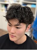 ランダムパーマ・ショート