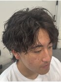 ツイストスパイラルパーマツイストパーマメンズマッシュパーマ