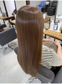 美髪_髪質改善_ナチュラルブラウン