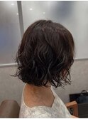 ボブパーマ♪