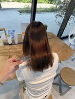 ビューブルー 亀戸錦糸町(VIEW BLUE)&nbsp;美髪シアーカラー髪質改善レイヤーカット切りっぱなしボブ