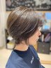 カット+リタッチカラー(根元染め)+トリートメント ￥9900