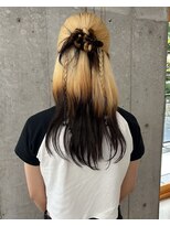 オムズポカ 栄矢場町店(OM's poka)&nbsp;カチモリハーフアップ/ヘアセット/タイトヘアセット