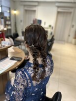 フォルテ 島田店 結婚式列席ヘア