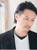 30代40代いかつめワイルド大人ブラックフェードカットa仙台愛子