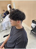 メンズパーマ/波巻きパーマ/ツイスパ/刈り上げマッシュ/宇都宮