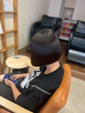 エス 大阪梅田店(es) ボブ×髪質改善縮毛矯正