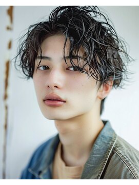 メンズパーマスタイル